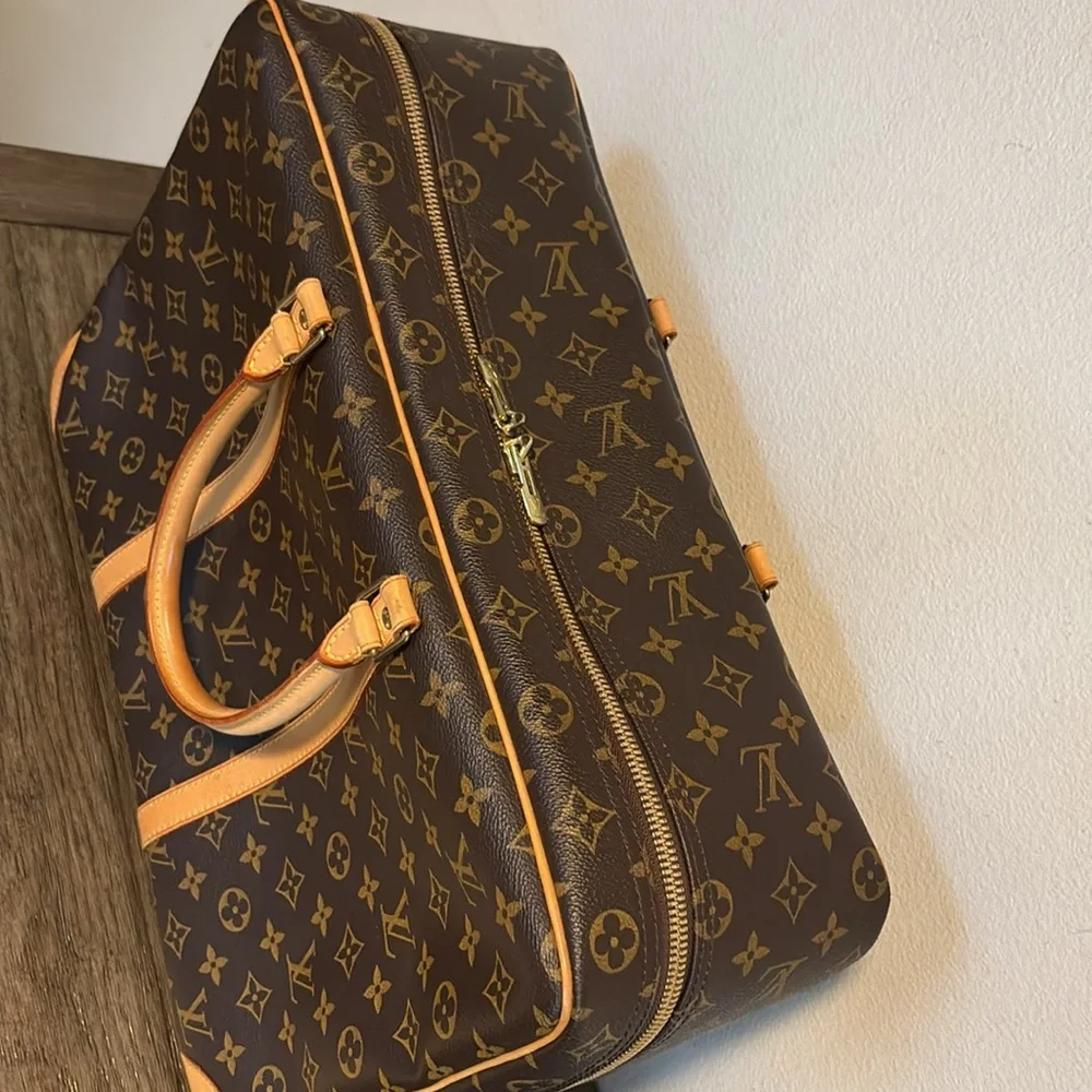 EUC [Louis Vuitton] Authentic Sirius 45 Travel Carryon Suitcase Bag Briefcase - Picture 7 of 16